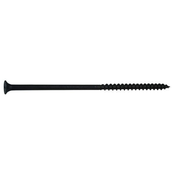 Buildright Drywall Screw, #10 x 5 in, Steel, Flat Head Phillips Drive, 38 PK 52626